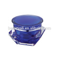 3ml 5ml 15ml 30ml 50ml Diamond Acrylic Cosmetic Cream Jar Wholesale Acrylic Jar With Screw Cap